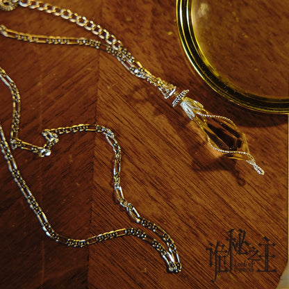 LOTM丨Necklace  Klein Series Citrine Pendulum