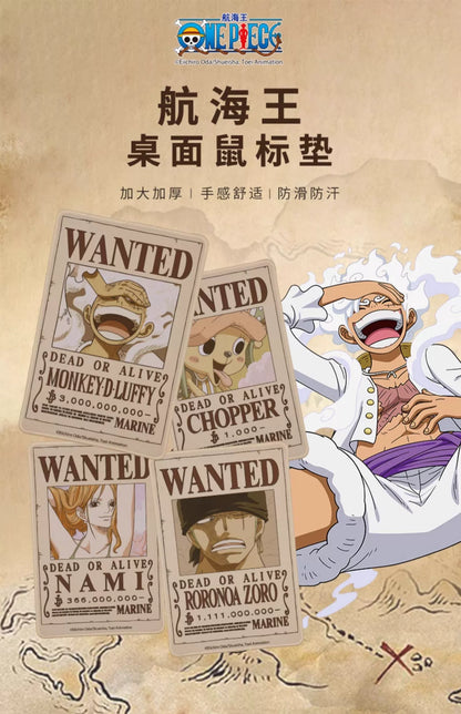One Piece 丨Straw Hat Series Mouse Pad / Desk Mat