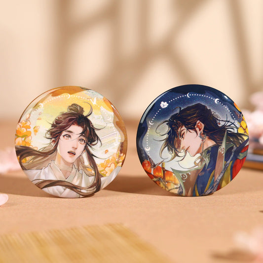 Genuine Heavenly Official Blessing 丨the Surrounding Bar, Haow, Cloud and Moon Series, Xie Lian Huacheng Badge