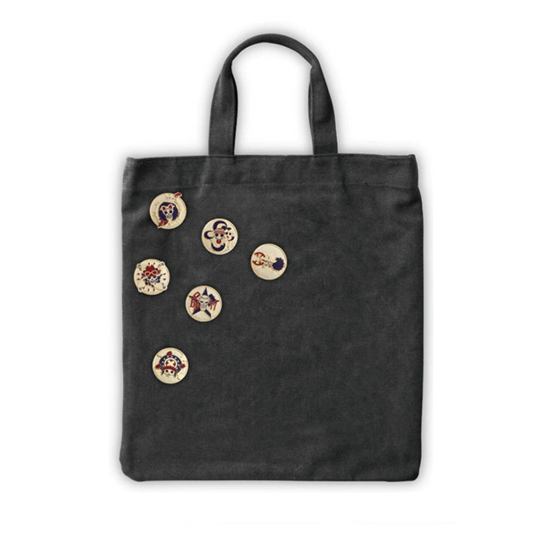 One Piece丨 Straw Hat Series Skull Golden Badge