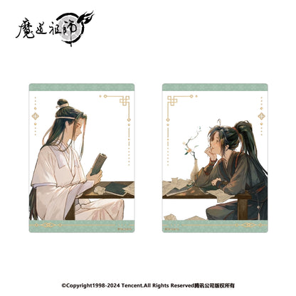 MDZS丨The genuine version of Nanmanshe, the "Listening and Learning" series around the Founder of Magic Dao Animation, Wei Wuxian Lan Wangji Standing Brand Badge