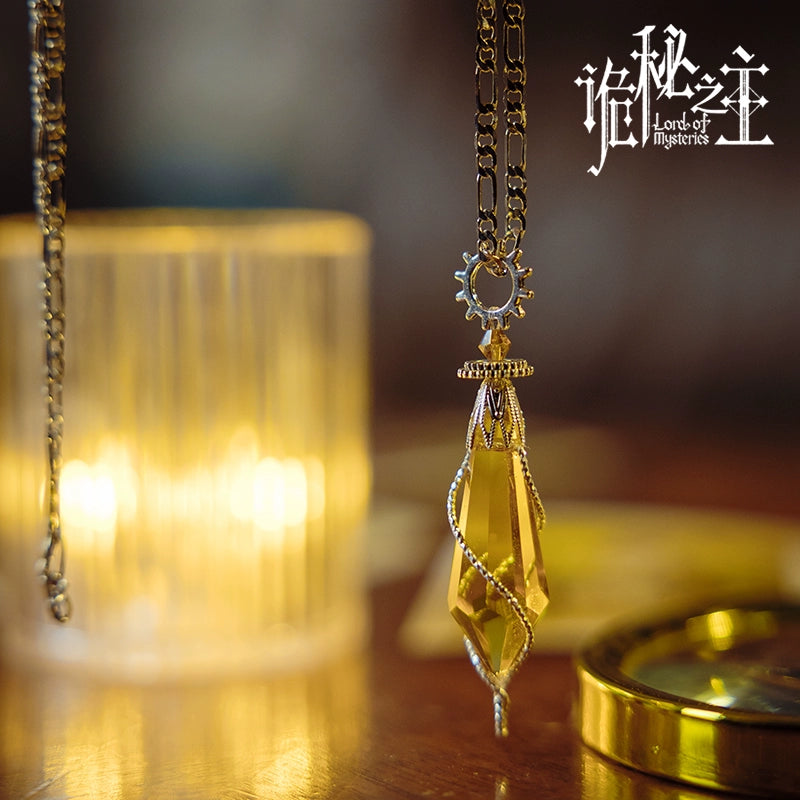 LOTM丨Necklace  Klein Series Citrine Pendulum