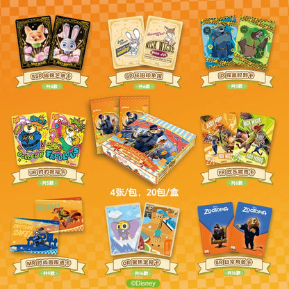 Disney丨Zootopia: Happy City Series Collectible Cards Blind Box