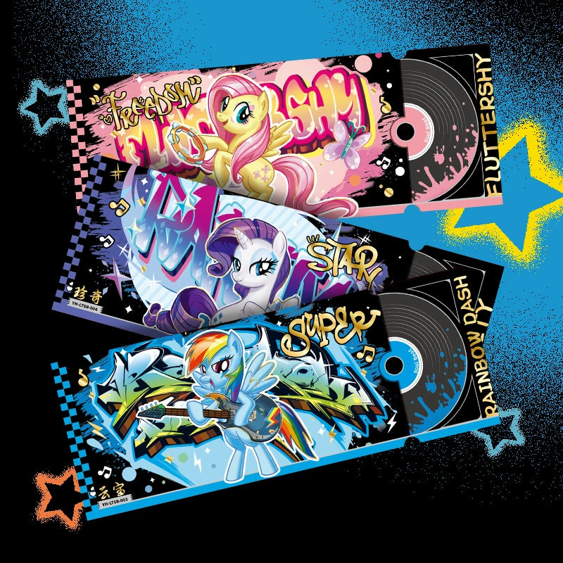 My Little Pony |Laser Ticket Stub Cards: A Whole Box of Shining Notes, Official Authentic Peripheral Collectible Small Cards