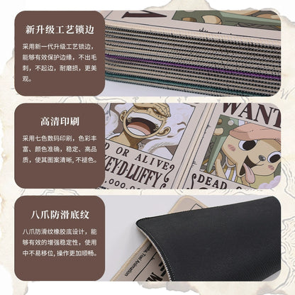 One Piece 丨Straw Hat Series Mouse Pad / Desk Mat
