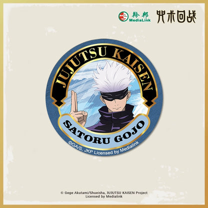 JJK丨Tinplate bronzing badge five Wufu black Hui seven seas