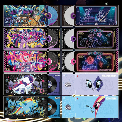 My Little Pony |Laser Ticket Stub Cards: A Whole Box of Shining Notes, Official Authentic Peripheral Collectible Small Cards
