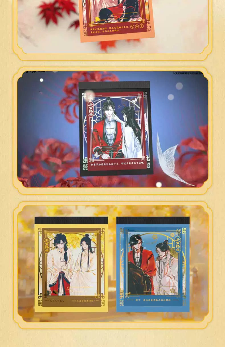 Heavenly Official Blessing丨 Note Pad Notebook Notebook Official Genuine Peripheral Mini Portable Pocket Book
