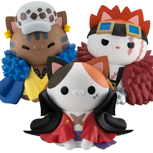One Piece丨Big Cat Series Captain Luffy, Law, Kid Re - release