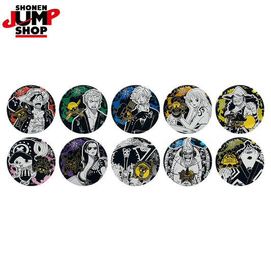 One Piece丨Straw Hat Pirates Series Relief - style Badge Blind Box
