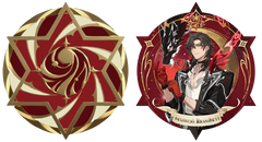 Lord of the Mysteries × Honor of Kings Crossover Series Magnetic Metal Badge