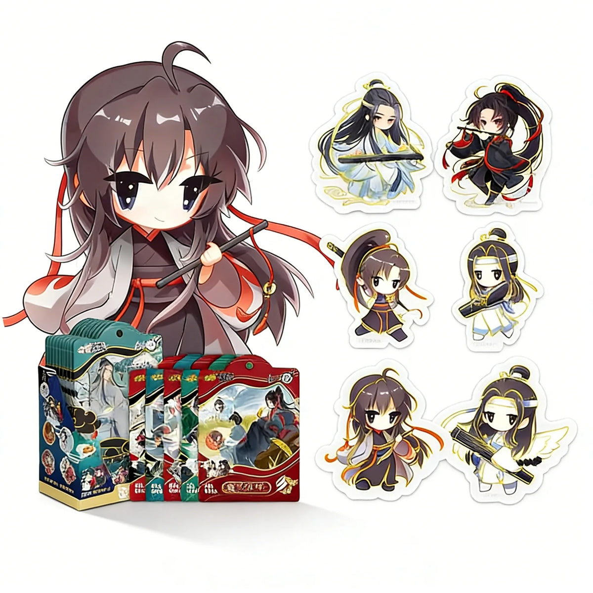 Mo Dao Zu Shi EX Sticker, Q-version Sticker Collectible Merchandise
