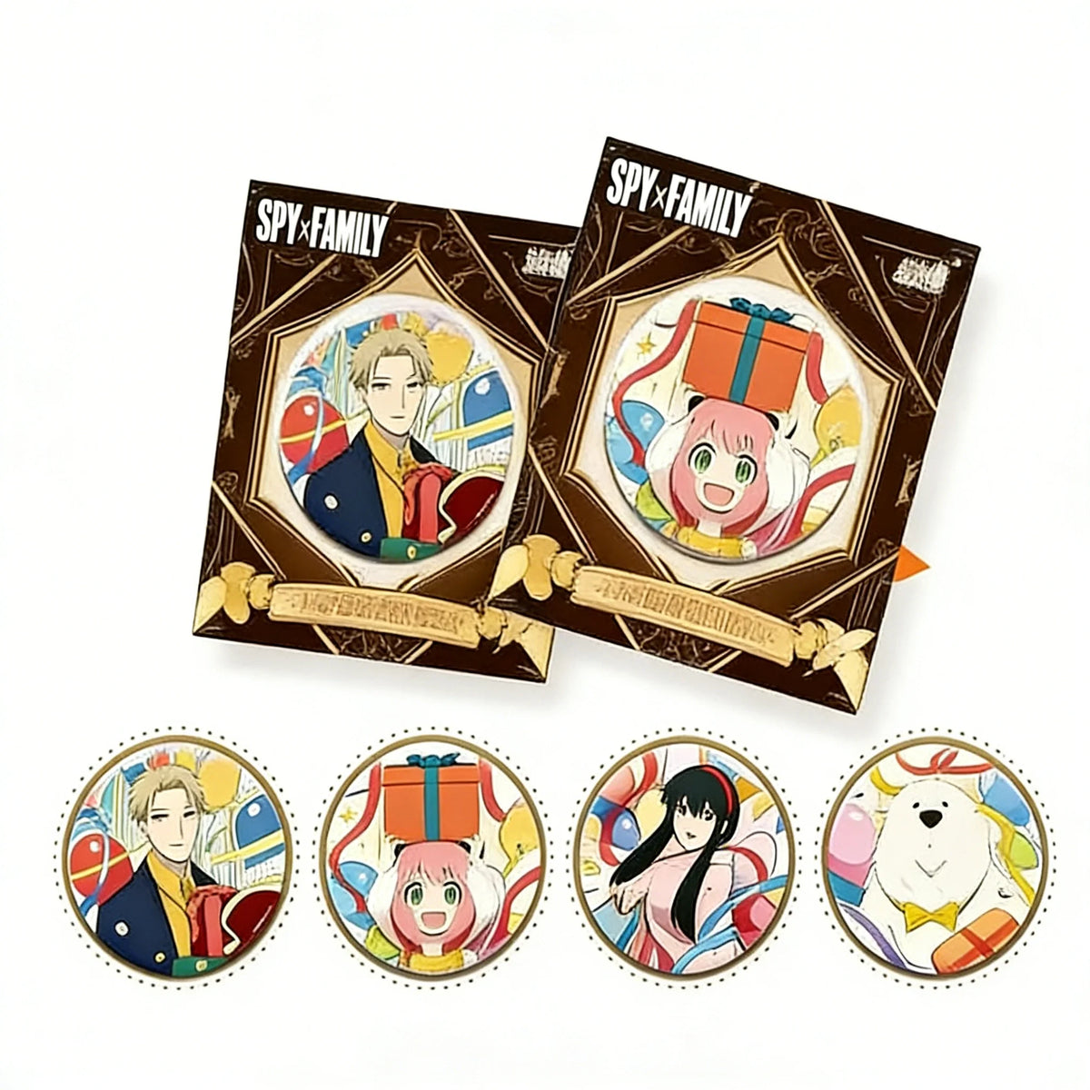 SPY x FAMILY Badge Series Tinplate Badge Pins