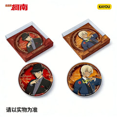 Detective Conan Secret Gift Badge Series Tinplate Badges