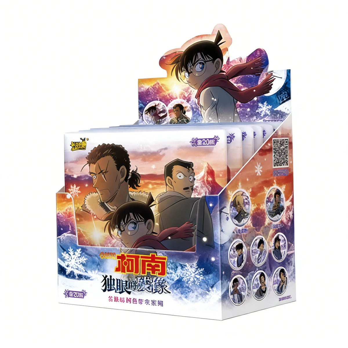 Detective Conan Movie One-Eyed Afterimage Series Tinplate Badges