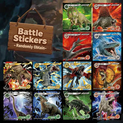 Jurassic World X-Dimension Collection Stickers Adventure Edition