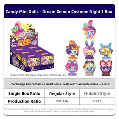 My Little Pony Click Mini Figures - Nightmare Dress-up Night